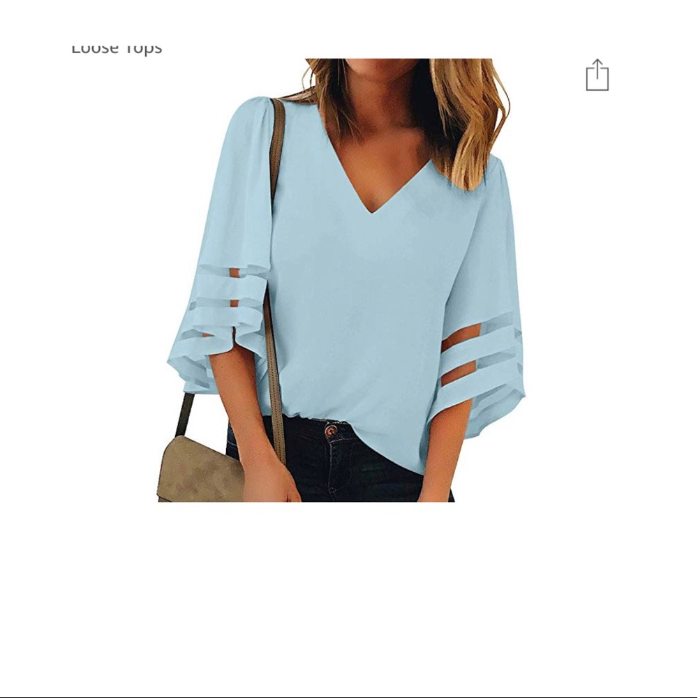 Women’s 3-4 bell sleeve top